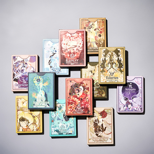 Cartes à jouer Dan V2 Douze Constellations, Texas Hold'em créatif en papier - Product Image 1