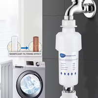Haute qualité Machine à laver filtre entrée avant purificateur d'eau robinet PP coton filtre de douche pour salle de bain domestique