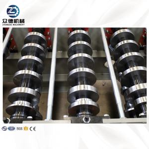 Macchina per la produzione di tegole in <span class=keywords><strong>lamiera</strong></span> d'acciaio a rullatura, con sistema di bloccaggio automatico a giunto verticale, per la formatura di coperture metalliche - Product Image 3