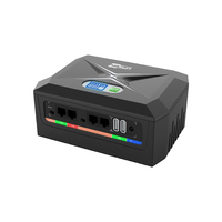 UPS Mini DC AC USB POE Fase Tunggal Laris Manis dengan Baterai Lithium 20800mah untuk Router WiFi Kamera IP