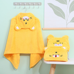 Toalla <span class=keywords><strong>de</strong></span> Baño Infantil <span class=keywords><strong>de</strong></span> Felpa Coral para Bebés y Niños Pequeños, con Capucha, <span class=keywords><strong>de</strong></span> Secado Rápido, para Playa y Exteriores, con Dibujos Animados - Product Image 2