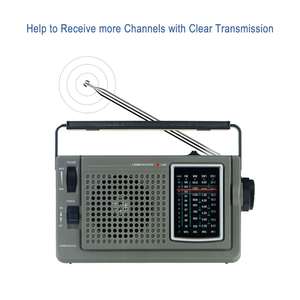 Antenne radio FM AM télescopique de 75 cm pour système stéréo domestique avec connecteur de type F et adaptateurs multiples pour système stéréo domestique et récepteur AV - Product Image 4