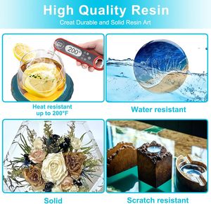 <strong>Epoxy</strong> <strong>Resin</strong> Art Clear <strong>Casting</strong> <strong>Resin</strong> Artresina Epoxica Para Manualidades Hardener Resina Epoxica Crafts <strong>Epoxy</strong> <strong>Resin</strong> Kit - Product Image 4