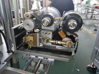 SKILT Máquina etiquetadora automática alrededor de la envoltura de la botella con impresora Máquina etiquetadora eléctrica Etiquetadora de embalaje de madera