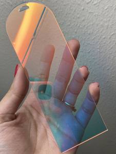 1.97*6英寸空白促销书签虹彩亚克力书签/名牌/派对座位卡 - Product Image 2