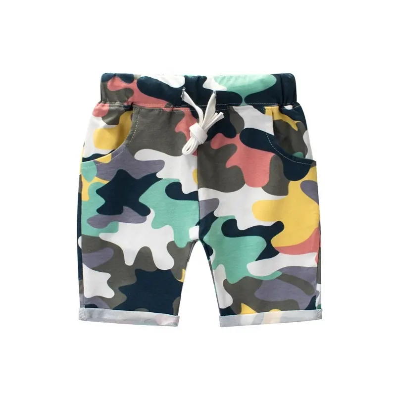 Hot bán phong cách cậu bé của mùa hè ban quần short với đẹp Camo in ấn