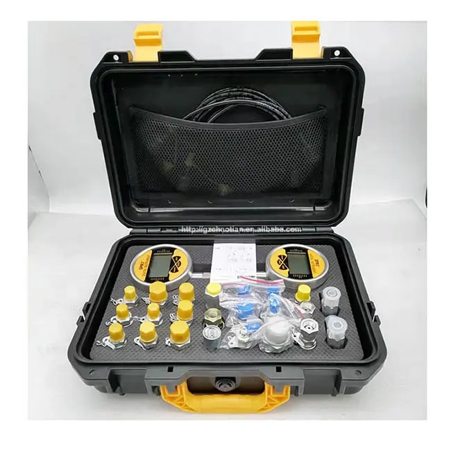 Digital Hydraulic Pressure Gauges Hydraulic Pressure Test Kit Excavator Hydraulic Pressure Test Gauges for construction machine