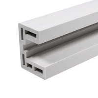 Profils de construction en plastique pvc pour fenêtre et porte