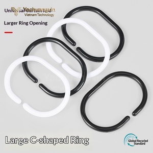 Fastener Clip Factory Wholesale Electric Curtain Track Accessories, Side Top Wall <b>Brackets</b>, Fastener clip - Product Image 6