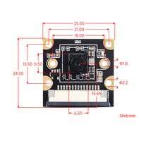 Module de caméra IMX219 pour Raspberry Pi 5 Options d'interface MIPI-CSI 8MP pour 79.3 ° / 120 ° FOV