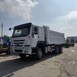 รถดัมพ์บรรทุกหนัก SINOTRUK HOWO 6x4 371 แรงม้า เครื่องยนต์ดีเซล พวงมาลัยซ้าย เครื่องยนต์ Weichai เกียร์ FAST สำหรับงานเหมืองและก่อสร้าง - Product Image 4