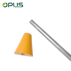 Pilon <span class=keywords><strong>de</strong></span> compactage robuste en acier galvanisé, facile à assembler, outil <span class=keywords><strong>de</strong></span> compactage étanche pour l'installation <span class=keywords><strong>de</strong></span> clôtures et <span class=keywords><strong>de</strong></span> panneaux |   <span class=keywords><strong>Pile</strong></span> manuelle - Product Image 5
