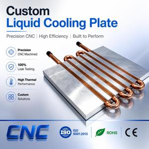 Plaque de refroidissement liquide haute performance pour batterie de véhicule électrique, plaque froide à liquide pour système de stockage d'énergie, prix usine - Product Image 1