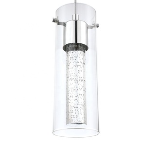 Đèn Chùm <span class=keywords><strong>LED</strong></span> Đèn Trần Đèn Chùm Pha Lê Đèn Chùm Thủy Tinh Trong Suốt Chrome Kết Thúc 8W Đèn Chùm Hiện Đại - Product Image 5