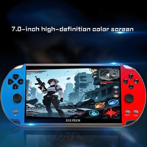 X12 Plus Console Portatile Retro da 7 Pollici per <span class=keywords><strong>Videogiochi</strong></span>, Regalo per <span class=keywords><strong>Bambini</strong></span>, Lettore Video Portatile - Product Image 2