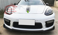 Kit de carrosserie à lèvre avant en fibre de carbone pour Porsche Panamera 970.2 turbo 2014-2016 lèvre de pare-chocs avant