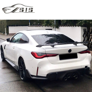 Jupes latérales en fibre de carbone de style nouveau G80 G82 M3 M4 pour l'année 2024, couvre-pare-chocs latéral G80 G82, extension de jupe latérale, pièces de carrosserie - Product Image 3