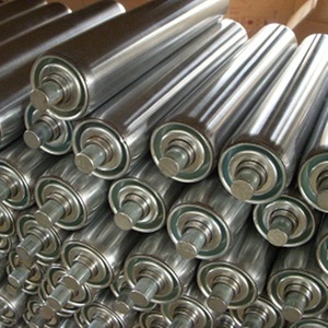 50 mét đường kính mạ kẽm trọng lực Băng tải con lăn băng tải nhựa con lăn - Product Image 6