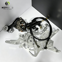 Kit de frein à pied KOTORQ Surron LBX avec étrier Ultra Bee, conversion de frein arrière à double étrier pour moto électrique tout-terrain Light Bee X