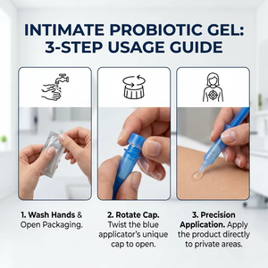 Gel Probiotico Intimo Professionale per Donne, Sicuro e Detergente per l'Equilibrio del pH e il Controllo degli Odori - Product Image 6