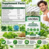 Soutien à la Fraîcheur Intérieure 30 Capsules Végétales Fabricant de Compléments Alimentaires Marque Privée OEM ODM Emballage Personnalisé