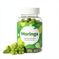 Gummies de Moringa Marque Blanche : Améliore l'Immunité et l'Énergie – Usage Adulte – OEM/ODM Disponibles – Emballage Personnalisé