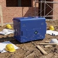 JiWei Power 800W 10KW 10KVA Leiser Luftgekühlter Automatisch Startender Dieselgenerator für Haushalt und Gewerbliche Nutzung
