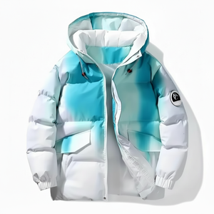 Blouson à bulles pour homme, haute qualité, avec logo personnalisé, nouveau design, manches longues, vêtements décontractés, décoration brodée - Product Image 1