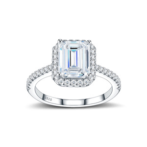 Anillo <span class=keywords><strong>de</strong></span> Boda para Mujer Seiko con Incrustaciones <span class=keywords><strong>de</strong></span> Moissanita, Diseño Rectangular Pequeño, Estilo <span class=keywords><strong>Instagram</strong></span>, Joyería <span class=keywords><strong>de</strong></span> Cristal - Product Image 5