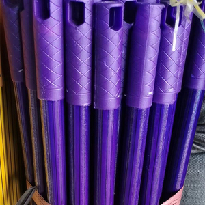 <span class=keywords><strong>Precio</strong></span> barato de alta calidad, manijas de fregona recubiertas de PVC, palo de escoba, palo de cepillo de madera - Product Image 1