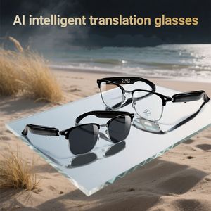 Lunettes Intelligentes F20 AI de Traduction Instantanée avec Appel Bluetooth, Lecture Musicale, Jeux, Menu Multi-styles et Caméra à Distance - Product Image 2