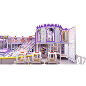 Centre de divertissement familial personnalisé de 270 m² avec équipement de terrain de jeu de 3 m de hauteur - Product Image 2