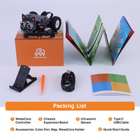 Proyectos STEM de Oriente Medio, Codificación de Voz, Programación IoT, Robot Coche, Robot Seguidor de Línea, Kits de IA para Estudiantes y Niños
