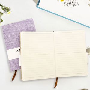 Planner A4 <b>Mini</b> Custom Printed Leather White Paper Lined High Quality PU <b>Notebooks</b> for Students School - Product Image 5