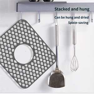 Sink Protectors for <b>Kitchen</b> Sink Sink <b>Mat</b> Grid Silicone <b>Kitchen</b> Sink <b>Mat</b> for Bottom of Stainless Steel Sink Heat Resistant <b>Mat</b> - Product Image 5