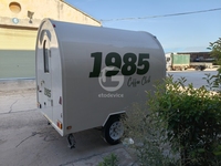 YITUO remorque alimentaire caravane café camion alimentaire petit café comptoirs chariots remorque de crème glacée pour le Royaume-Uni
