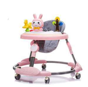 Prix d'usine : Trotteurs 5 en <span class=keywords><strong>1</strong></span> pour bébés de 6 à 12 mois, Trotteurs pliables pour bébés avec rebond et hauteur réglable - Product Image 3