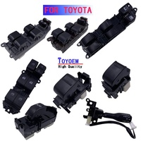 Interruptor Eléctrico para Ventanas de Auto TOYOEM Master para TOYOTA Corolla, Camry, Lexus RX330, Hilux, Prado, Matiz