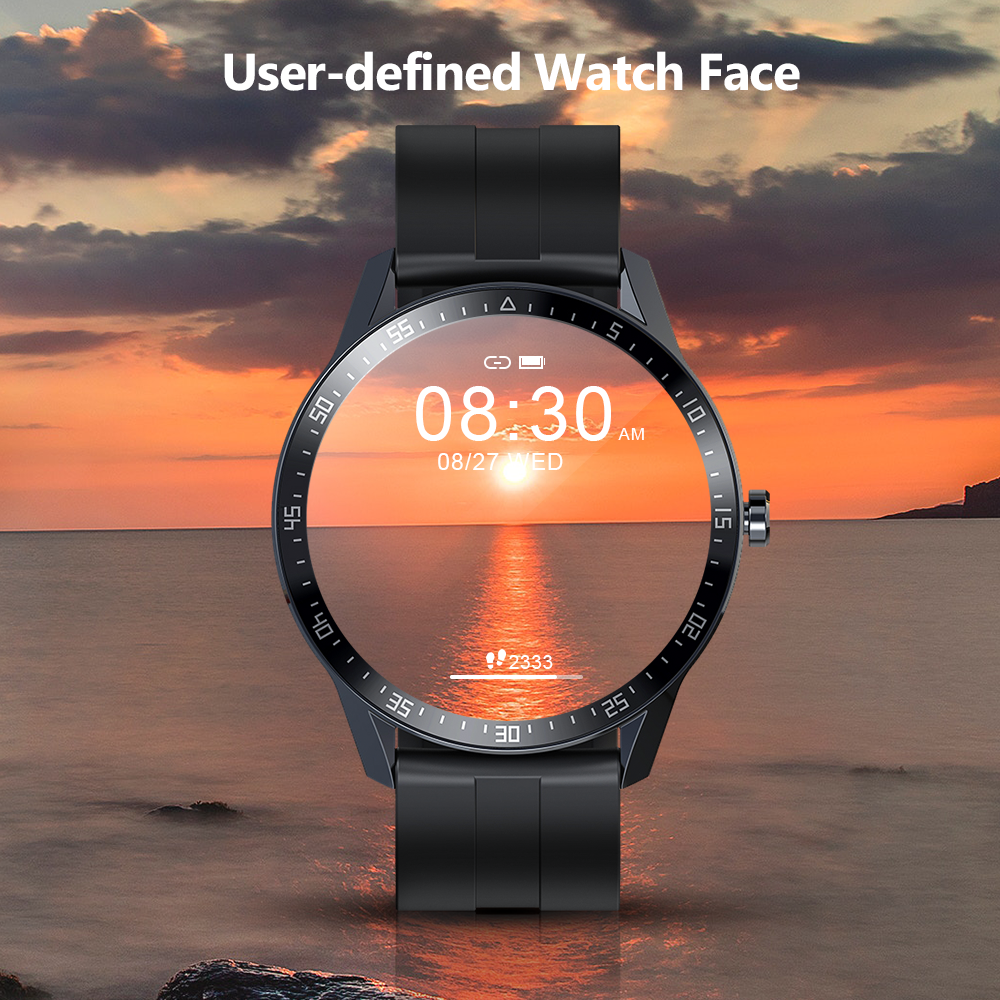 Спортивные Смарт-часы с 28 длительным временем работы в режиме ожидания, водостойкие IP68, 24 часа в режиме реального времени, пульсометр, 13 спортивных фитнес-трекеров, Смарт-часы
