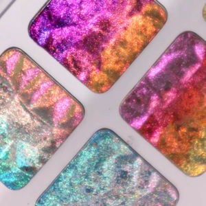 Logo personnalisé en gros haute Pigment arc-en-ciel visage maquillage des yeux mousseux caméléon fard à paupières paillettes ombre à paupières - Product Image 5