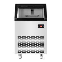 Machine à raser la glace 150 kg 24h, machine à fabriquer des blocs de glace en flocons, machine à fabriquer de la glace neige automatique commerciale pour les entreprises, prix