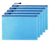 X515 Bolsa de documentos de PP con cierre de cremallera personalizada, precio de fábrica, funda de plástico para archivos, sobre, carpeta escolar A4 A5 A3 B4, caja de archivo con patrón