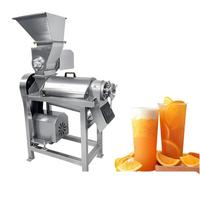Gemakkelijk te reinigen industriële mango-, aardbei- en tomatenpulpmachine, groente- en fruitpulper