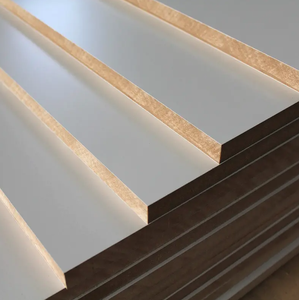 2.5mm-18mm rãnh <span class=keywords><strong>MDF</strong></span> đồ nội thất Hội Đồng Quản trị HDF tấm melamine <span class=keywords><strong>MDF</strong></span> Hội Đồng Quản trị với E1 formaldehyde tiêu chuẩn khí thải - Product Image 4