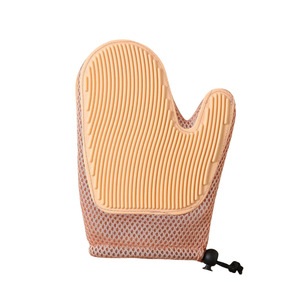 Gants de toilettage pour chiens et chats, outil de massage et de nettoyage pour l'élimination des poils, avec poils en silicone doux - Product Image 5