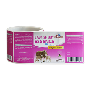 Étiquettes personnalisées en vinyle imperméables en rouleau <span class=keywords><strong>pour</strong></span> l'emballage <span class=keywords><strong>de</strong></span> bouteilles <span class=keywords><strong>de</strong></span> produits nutraceutiques - Product Image 6