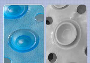 Hot Selling Milieuvriendelijke Machine Wasbare Badkamer Anti-Slip Badkuip Douche Voetmassage <span class=keywords><strong>Mat</strong></span> Hotel Pvc Geurloze Zuignap <span class=keywords><strong>Mat</strong></span> - Product Image 3