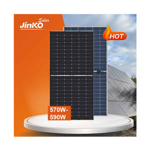 JINKOSolar N-ประเภท 560W 565W 570W 575W 580W 585W ครึ่งตัด Bifacial Mono-Body Crystal PV โมดูล JKM565/570/575/580/585N-<span class=keywords><strong>72HL4</strong></span>-BDV - Product Image 1