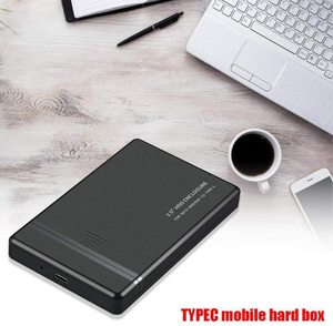 <span class=keywords><strong>Caja</strong></span> de <span class=keywords><strong>Disco</strong></span> Duro Externa de Plástico de 2.5 SATA a USB 3.0 con Soporte UASP Tipo C 3.1 Compatible con SSD - Product Image 5