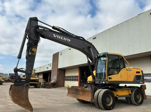Excavatrice à roues utilisée par VOLVO EW180B de condition As-Is idéale pour des chantiers de construction Volvo EC140DL EW60C EW205D EW180E prêt à expédier - Product Image 5